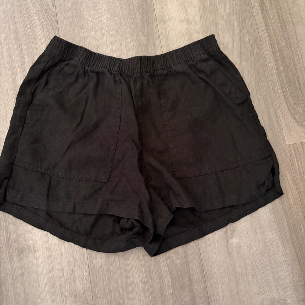 Universal Thread Black Drawstring-Look Elastic Wa… - image 1